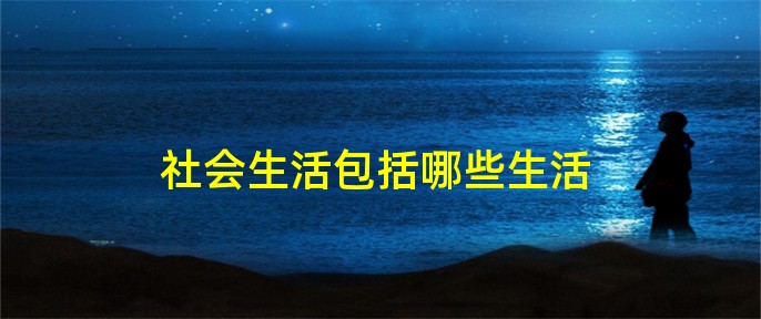 社会生活_社会生活环境噪声排放标准_社会生活的本质是