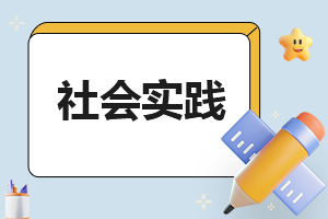 参加社会实践及公益活动过程