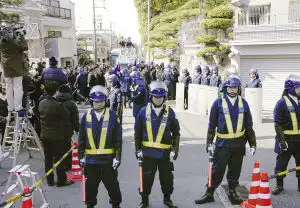 日本警方突击检查