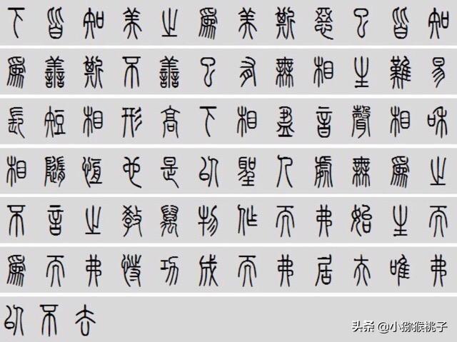 汉字历史的五种字体_汉字的历史_汉字历史资料简介