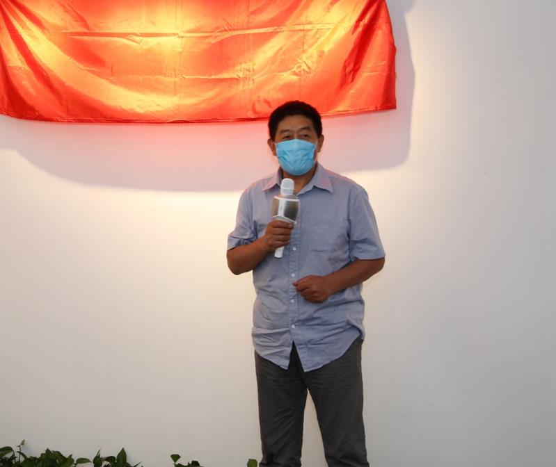 中央文史研究馆书画院执行院长马新林致辞