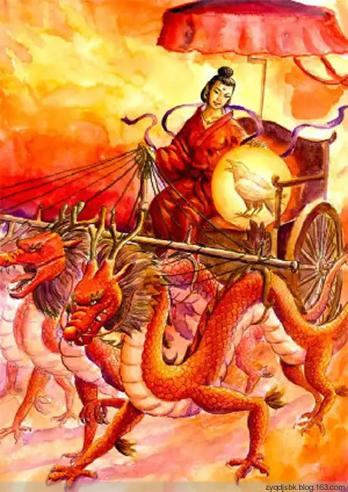 上古神话传说：羲和御日（之10） - 劲松 - 红旗文稿博客