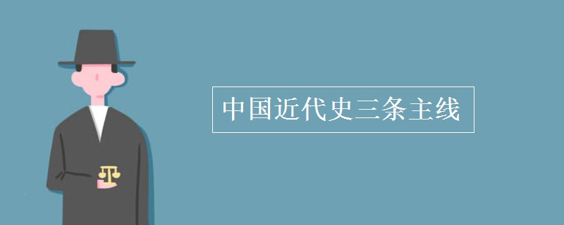 中国近代史三条主线