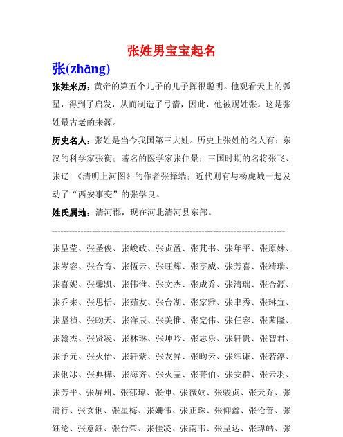 张姓名人及历史人物,张姓名人及历史人物简介图12