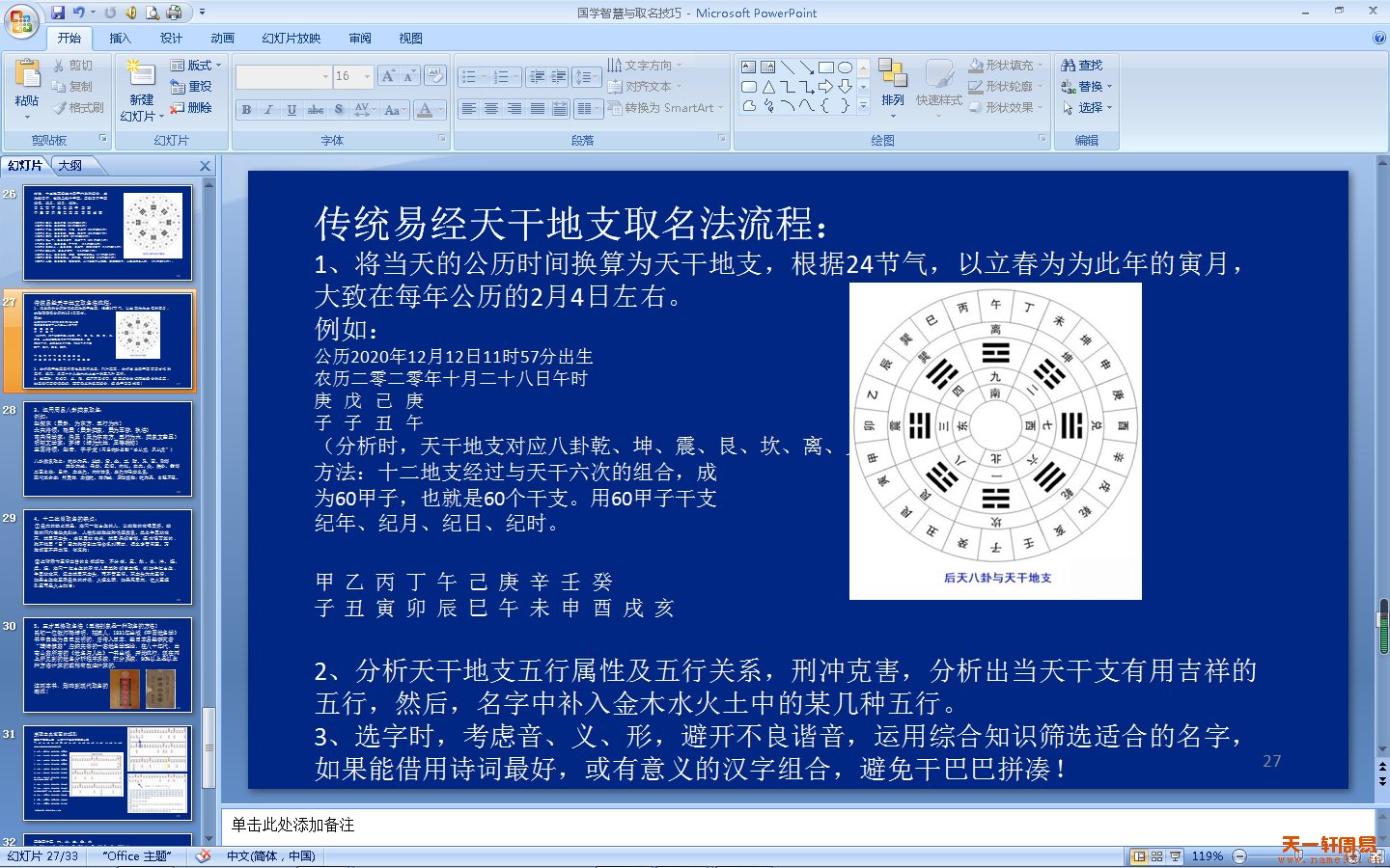 易经取名法