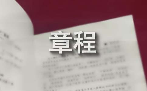 社会组织促进会章程范例「全文」