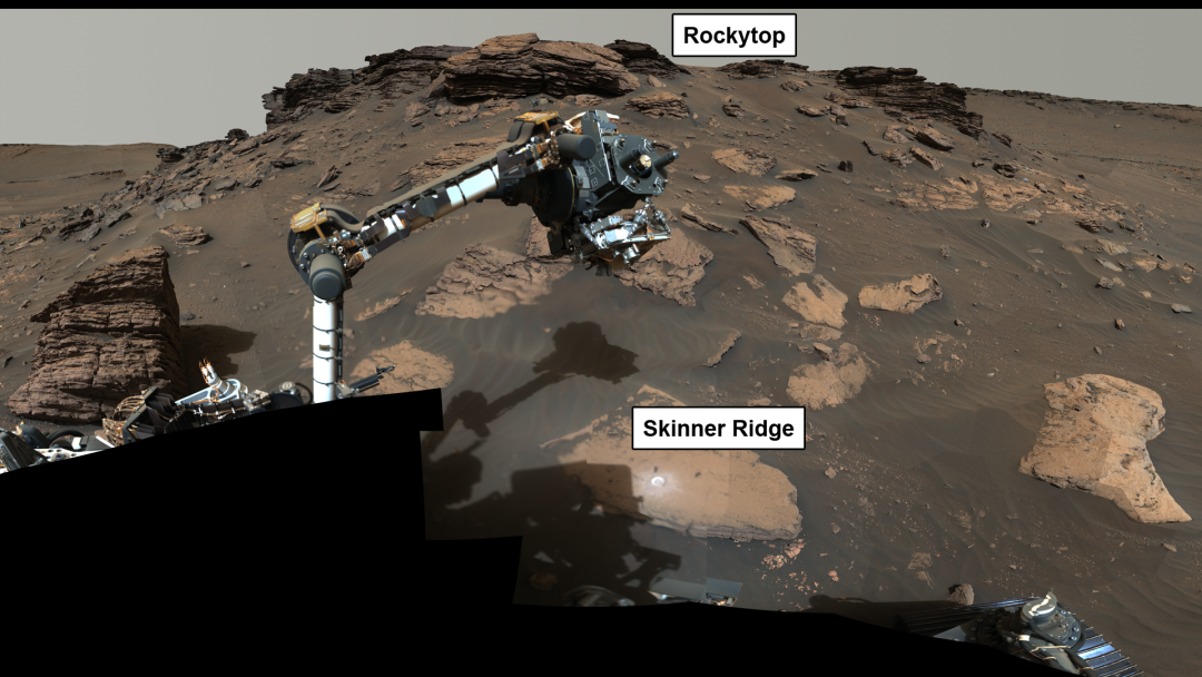 NASA“毅力”号探索着多样化的火星地形