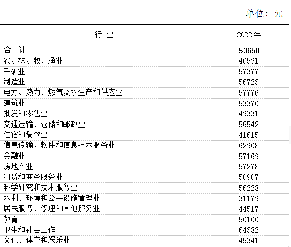 2022社会平均工资_社会平均工资2021_目前社会平均工资多少钱