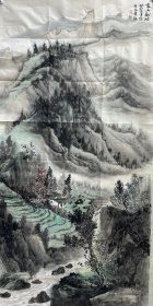 【终身保真字画，得自画家本人】杨忠华137X68cm！ 中国美术家协会会员，河北省美协会员。中国工笔画学会会员，国家一级美术师，进修于清华美院高研班和北京首都师范大学高研班。