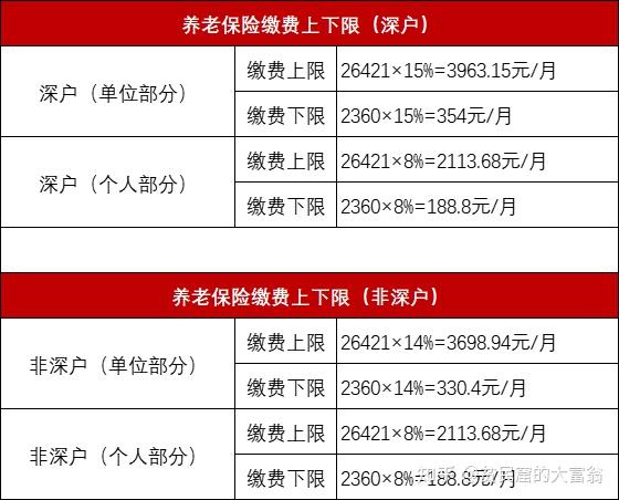 2018社会养老保险缴费标准_2018养老保险收费标准_养老保险2018缴费表