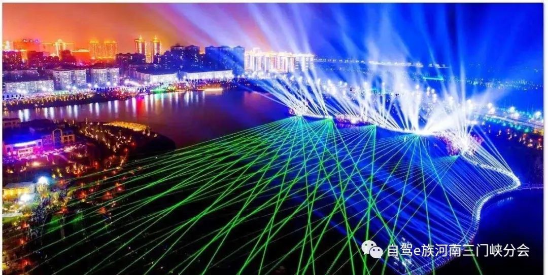 韩城文史公园灯光秀_文化公园灯光秀2021_韩城文史公园