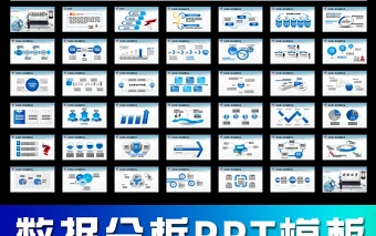 财务市场销售数据分析统计调研报告PPT