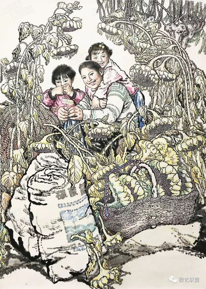 人物画简单又漂亮_人物画图片大全_人物画