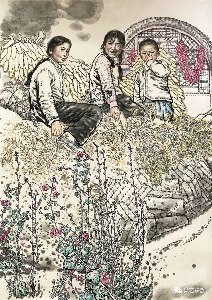 人物画简单又漂亮_人物画图片大全_人物画