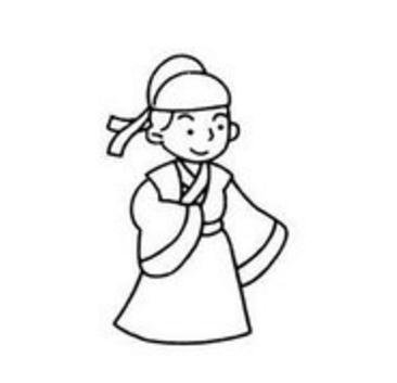 简笔画人物画法小学生
