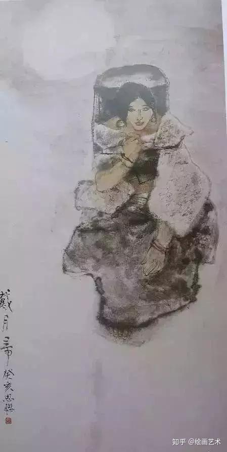 人物画_人物画动漫少女古风_人物画简单又漂亮图片