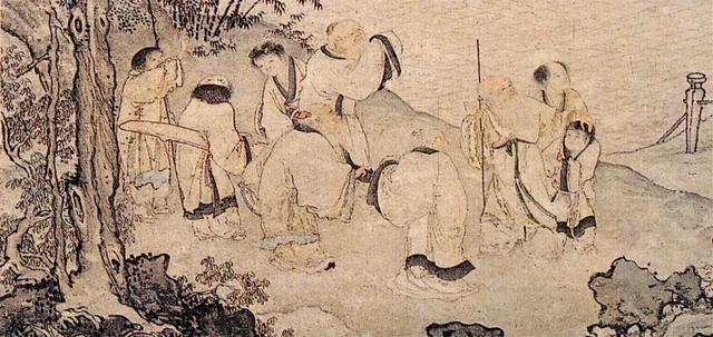瑶池仙庆图 元.张渥