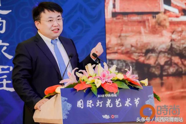 2021韩城灯光节_韩城文史公园灯光秀_文化公园灯光秀2021