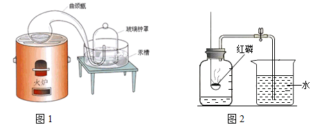 二百多年前，法国化学家拉瓦锡用图1装置定量的研究了空气的成分