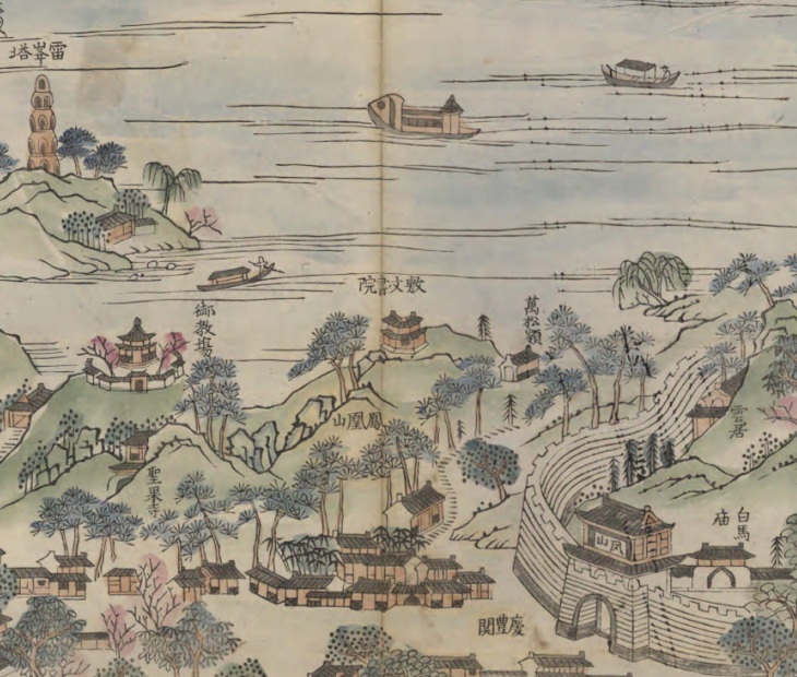 万松书院,敷文书院,杭州书院,国学文化,西湖十景