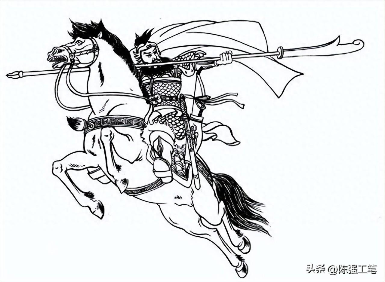 王云古的白描刀马人物图谱——超越时空的艺术对话