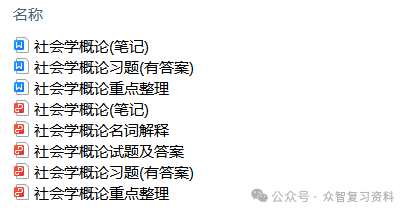 社会学概论考试重点章节笔记+知识点总结归纳大全+期末考试简答题库及名词解释