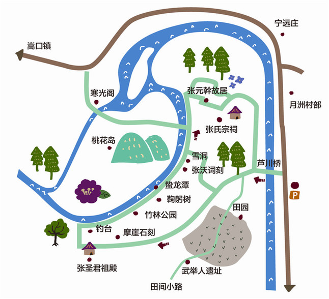 永泰月洲村：品味月洲人文历史 探寻月洲山水风光