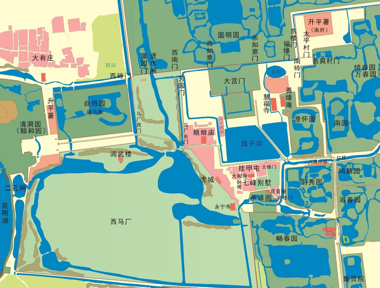 圆明园大宫门区历史文脉调查研究