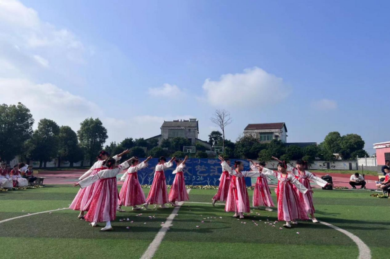 资阳区张家塞乡下资小学：幸福童年  快乐六一