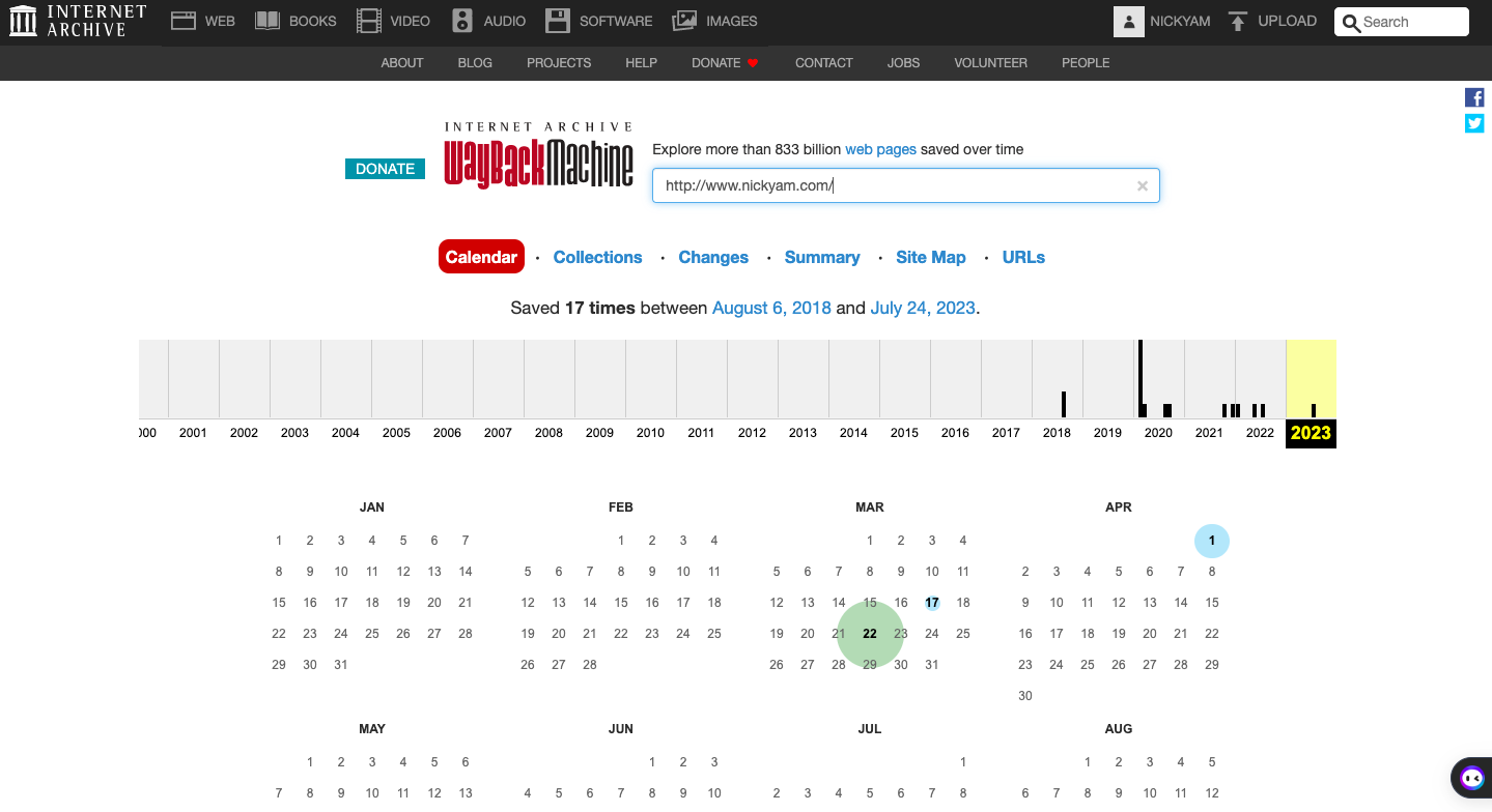 Wayback Machine