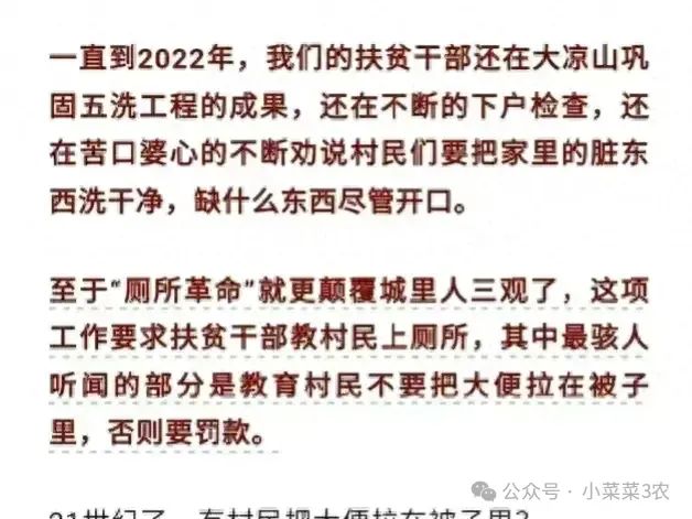 凉山彝族之谜：五洗工程背后的真相揭晓，厕所革命的天花板之谜与奴隶制社会的过渡属性引发深夜思考